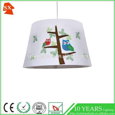 oriental duck large design drum art decoration baby children oval flower light shades